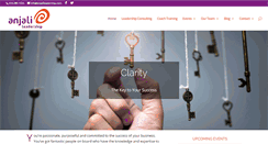 Desktop Screenshot of anjalileadership.com